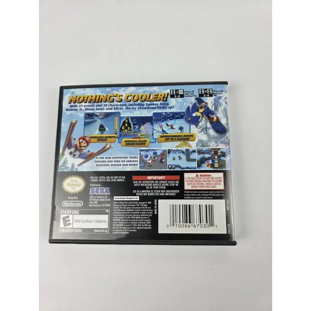 Mario & Sonic at the Winter Olympic Games - Nintendo DS